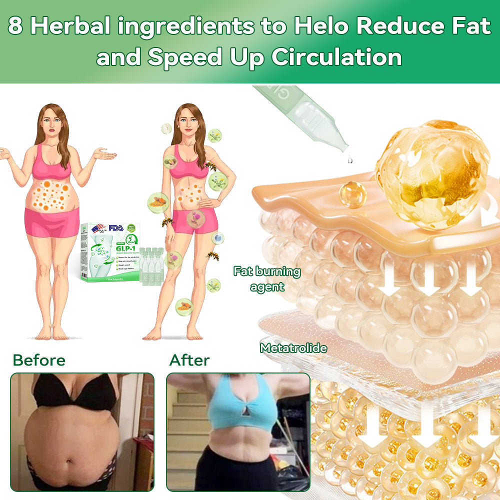 𝐋𝙀𝑹𝐂𝗘𝗔® 𝑮𝗟𝐏-𝟭 Metabolic Balance Oral Ampoules: Obesity, cardiovascular diseases, diabetes, sleep apnea syndrome, joint problems, etc🌟Extra 30% off on sale items!