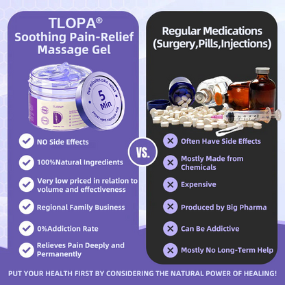 Official Store: TLOPA® Shark Cartilage Pain-Soothing Bone Recovery Gel👨‍⚕️Approved by FDA(5-minute pain relief, 7 days to restore joint mobility, 4 weeks for complete healing) 🔥