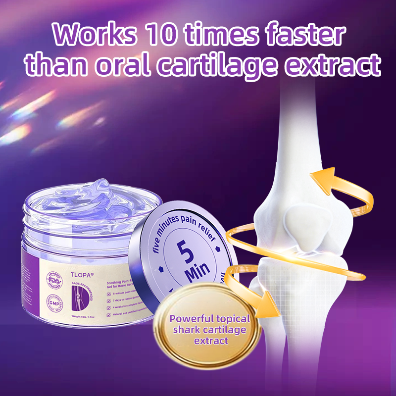 Official Store: TLOPA® Shark Cartilage Pain-Soothing Bone Recovery Gel👨‍⚕️Approved by FDA(5-minute pain relief, 7 days to restore joint mobility, 4 weeks for complete healing) 🔥
